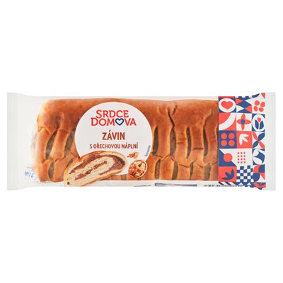 Obrázek ŠETŘÍME JÍDLEM: Srdce domova Závin s ořechovou náplní 400g