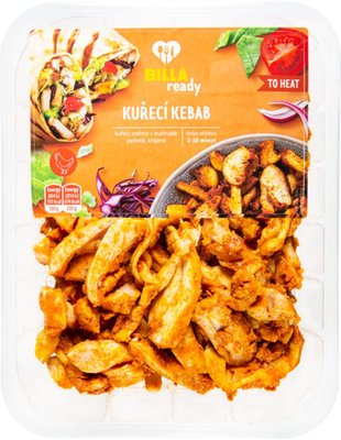 Obrázek BILLA Ready Kuřecí Kebab 350g