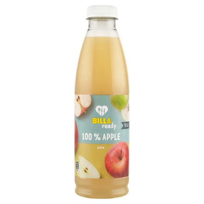 Obrázek BILLA Ready 100% jablečná šťáva 750ml
