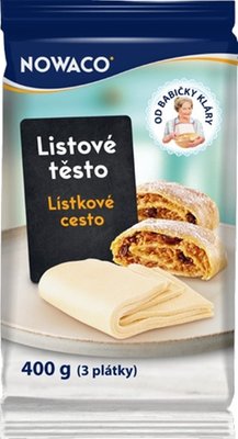 Obrázek Listové těsto Nowaco 400g