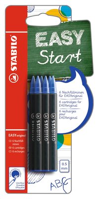 Obrázek Náplň Stabilo EasyOriginal M modrá 6ks 0,5mm