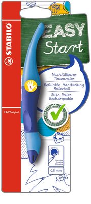 Obrázek Ergonomické pero Stabilo EASYoriginal Start levý, modrá/modrá 0,5mm