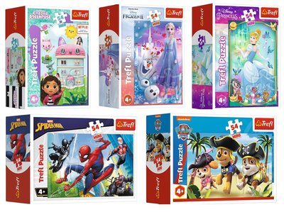 Obrázek Mini puzzle 1 ks - mix motivů