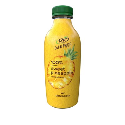 Obrázek ŠETŘÍME JÍDLEM: Rio Cold Press 100% ananas s kousky 0,7l