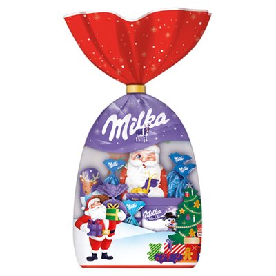 Obrázek Milka balíček mix čokolády, Sněhulák, Santa 126g