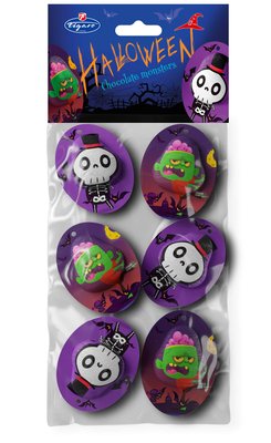 Obrázek Halloween čokoládové příšerky 60g