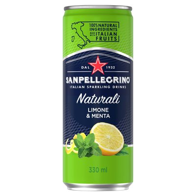 Obrázek ŠETŘÍME JÍDLEM: Sanpellegrino citron & máta 0,33l