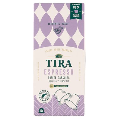 Obrázek Tira Espresso pražená mletá káva v kapslích 20 x 5,5g (110g)