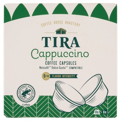 Obrázek Tira Cappuccino pražená mletá káva v kapslích 164g
