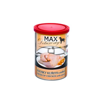 Obrázek Max kousky kuřete s mrkví 400g