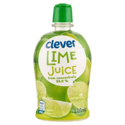 Obrázek clever Limetková šťáva z koncentrátu 200ml