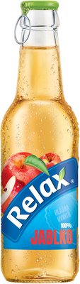 Obrázek ŠETŘÍME JÍDLEM: Relax 100% jablko 0,25L sklo