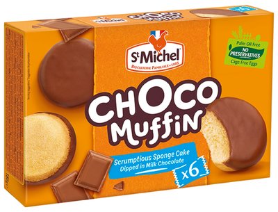 Obrázek ŠETŘÍME JÍDLEM: St Michel Choco Muffin 180g