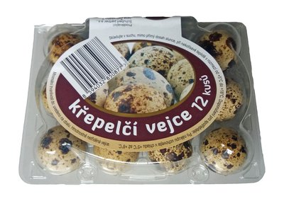 Obrázek ŠETŘÍME JÍDLEM: Křepelčí vejce, 12 ks