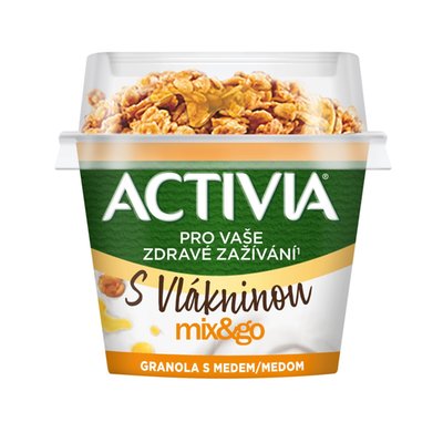Obrázek ACTIVIA Mix&Go Granola s červeným ovocem a chia 165g