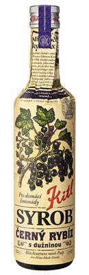 Obrázek Kitl Syrob Černý rybíz s dužninou 500 ml