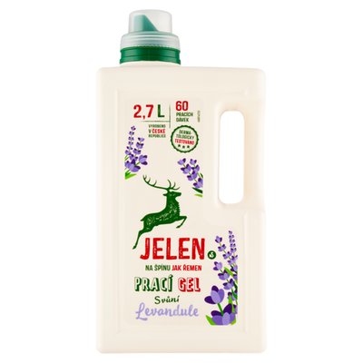 Obrázek Jelen Prací gel s vůní levandule 60 praní 2,7l