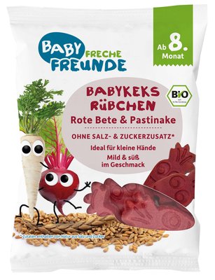 Obrázek Freche Freunde BIO Špaldové sušenky řepa a pastinák 30g