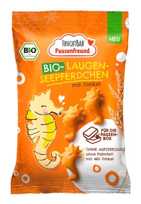 Obrázek FruchtBar BIO Špaldové křupavé krekry Mořský koník 90g