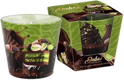 Obrázek Bartek Candles Dubai Chocolate vonná svíčka ve skle 115g