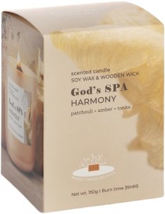 Obrázek Svíčka ve skle vonná 150g - God's Spa