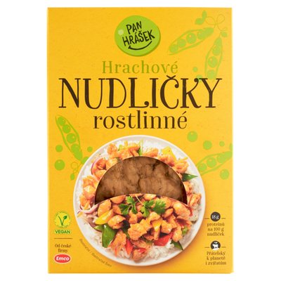 Obrázek ŠETŘÍME JÍDLEM: Pan Hrášek Hrachové nudličky rostlinné 180g