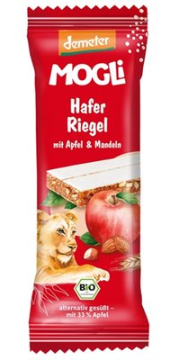 Obrázek ŠETŘÍME JÍDLEM: Mogli Bio ovesná tyčinka s jablkem 25 g