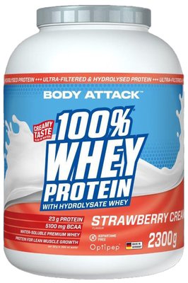Obrázek 100% Whey Strawberry 2,3 kg