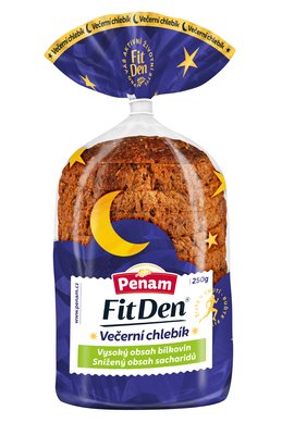 Obrázek ŠETŘÍME JÍDLEM: Večerní chlebík 250g balený, krájený