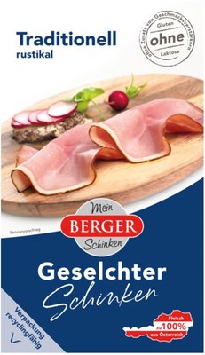 Obrázek Berger Uzená vepřová šunka 100g