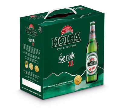 Obrázek ŠETŘÍME JÍDLEM: Holba Šerák 8x0,5l