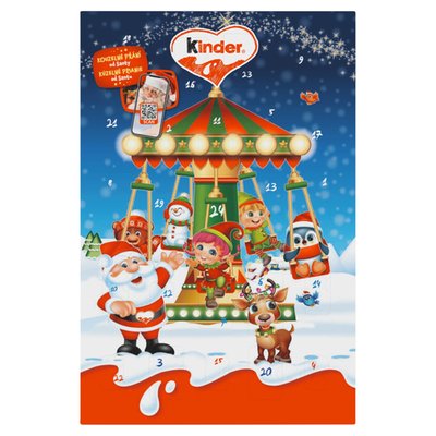 Obrázek Kinder Adventní kalendář 24 ks 151g