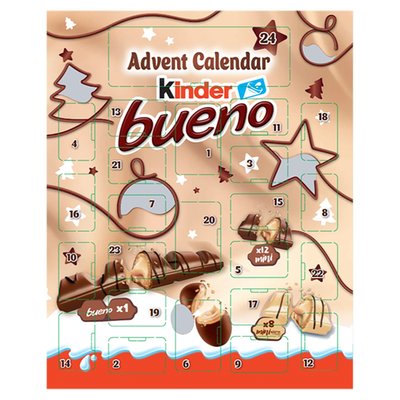 Obrázek Kinder Bueno Adventní kalendář 24 ks 181g