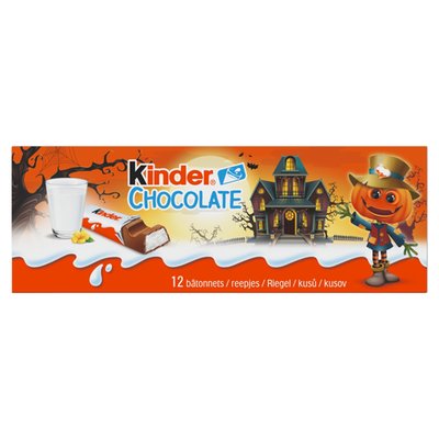 Obrázek Kinder Chocolate Tyčinky z mléčné čokolády s mléčnou náplní 12 ks 150g