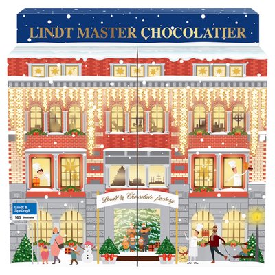 Obrázek Lindt Kolekce duté mléčné čokolády a mléčné, hořké a bílé čokolády s různými jemnými náplněmi 304g