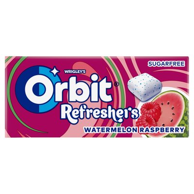 Obrázek Wrigley's Orbit Refreshers žvýkačka bez cukru s příchutí melounu a malin 8 ks 17,9g