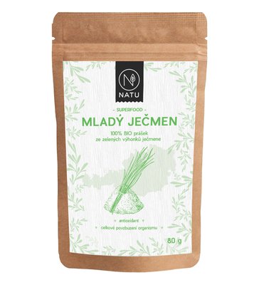 Obrázek Mladý ječmen prášek BIO 80g
