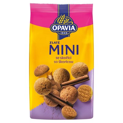 Obrázek Opavia sušenky Zlaté Mini se skořicí 180g
