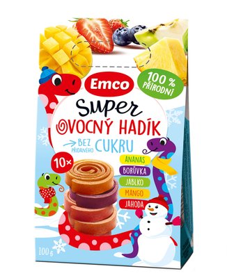 Obrázek Super ovocný hadík multipack 10x10g