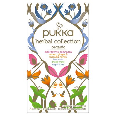 Obrázek Pukka Herbal collection bio čaj 4 x 5 sáčků 34,4g