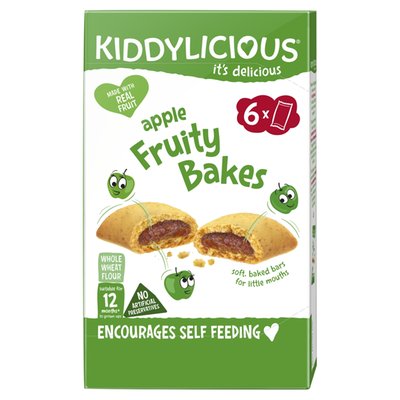 Obrázek ŠETŘÍME JÍDLEM: Kiddylicious Koláčky jablečné 6 x 22g
