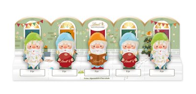 Obrázek Lindt Little Santa Helper 5x10g