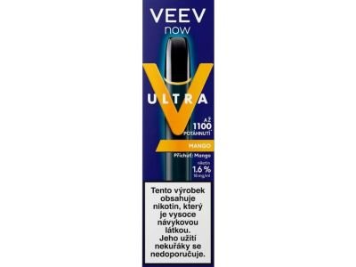 Obrázek Veev Now Ultra 1100 Mango 18 mg jednorázová elektronická cigareta
