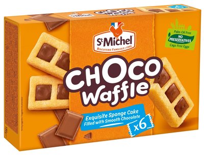 Obrázek ŠETŘÍME JÍDLEM: St Michel Choco Waffle 180g