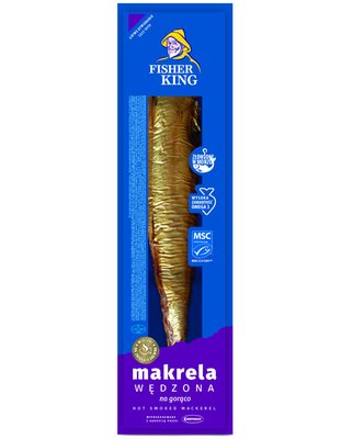 Obrázek Uzená makrela s hlavou cca 300 g