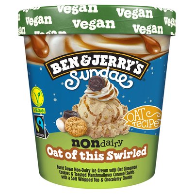 Obrázek ŠETŘÍME JÍDLEM: Ben & Jerry's Oat of this Swirled ND Sundae 427ml