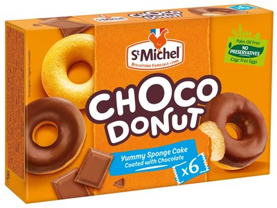Obrázek ŠETŘÍME JÍDLEM: St Michel Choco Donuty 180g
