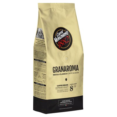 Obrázek Caffè Vergnano 1882 Granaroma celá kávová zrna 500g