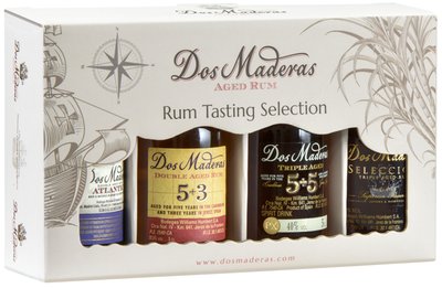 Obrázek Dos Maderas Sada miniatur 4x50ml (dárkové balení)