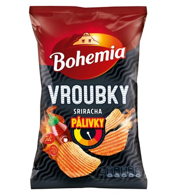 Obrázek Bohemia vroubky pálivky sriracha 120g